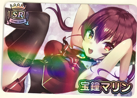eStream Virtual Youtuber/Vtuber VTuber Chips 2 Original Card Houshou Marine SR