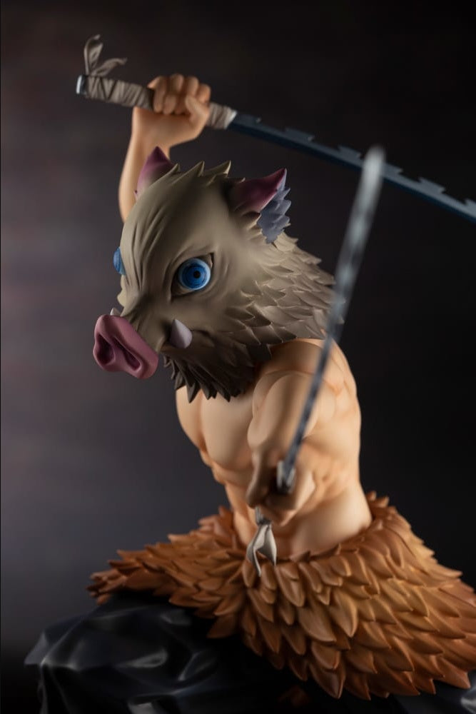Kotobukiya Kotobukiya Figure ARTFX J Inosuke Hashibira Demon Slayer Kimetsu no Yaiba 1/8 Pre-painted PVC Figure