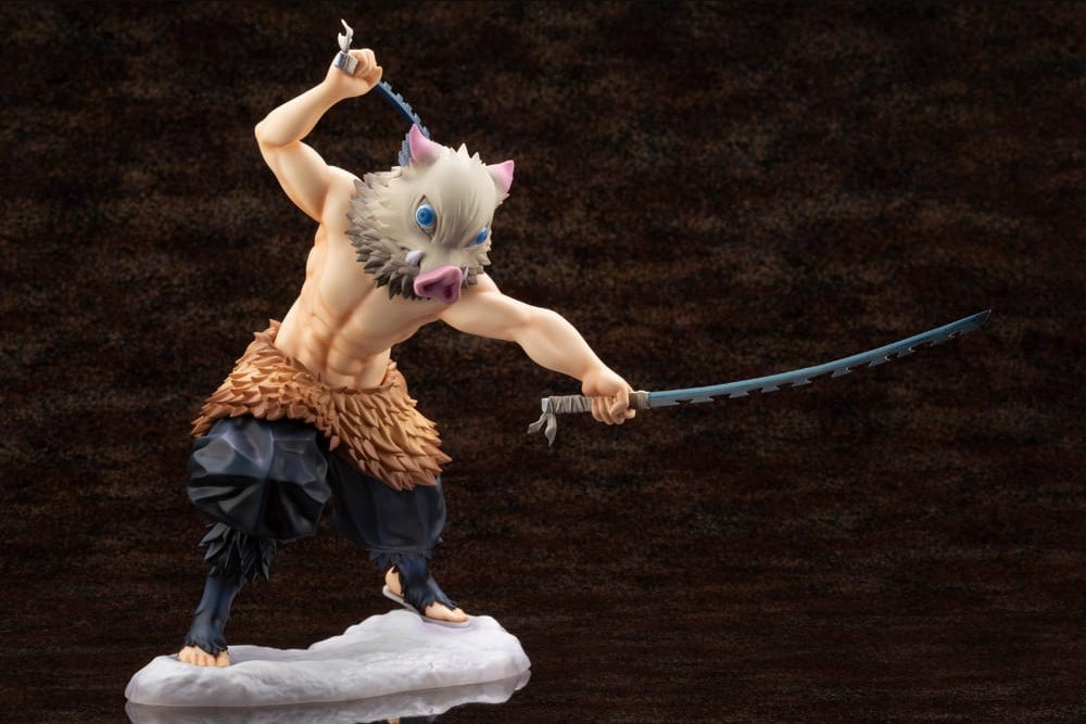 Kotobukiya Kotobukiya Figure ARTFX J Inosuke Hashibira Demon Slayer Kimetsu no Yaiba 1/8 Pre-painted PVC Figure