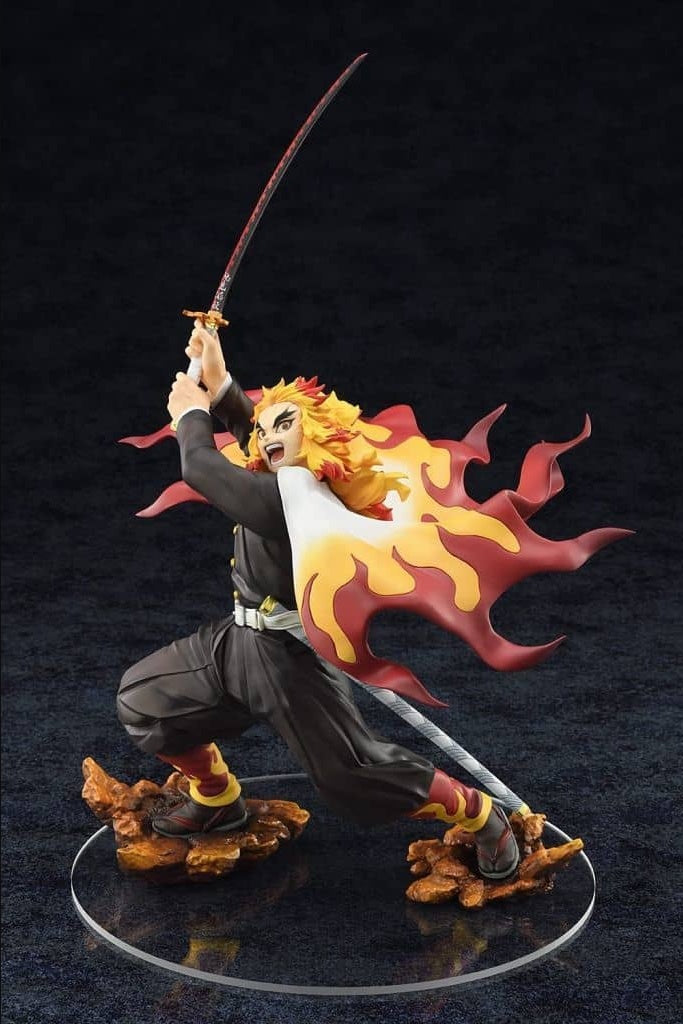Bell Fine Figure Kyoujurou Rengoku Demon Slayer Kimetsu no Yaiba 1/8 Pre-painted PVC Figure