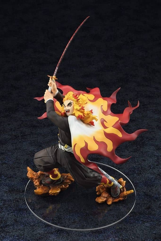 Bell Fine Figure Kyoujurou Rengoku Demon Slayer Kimetsu no Yaiba 1/8 Pre-painted PVC Figure