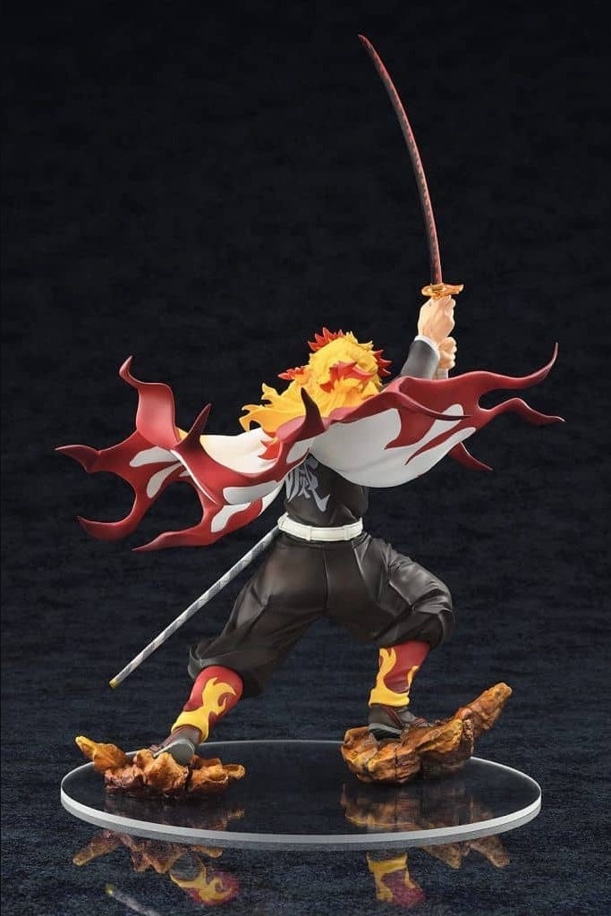 Bell Fine Figure Kyoujurou Rengoku Demon Slayer Kimetsu no Yaiba 1/8 Pre-painted PVC Figure