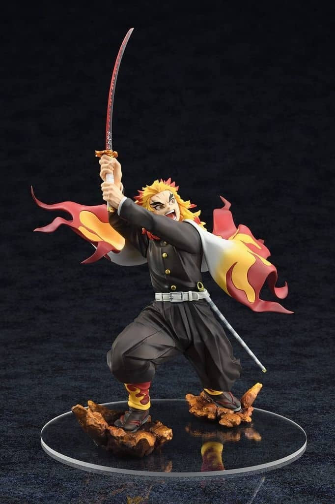 Bell Fine Figure Kyoujurou Rengoku Demon Slayer Kimetsu no Yaiba 1/8 Pre-painted PVC Figure