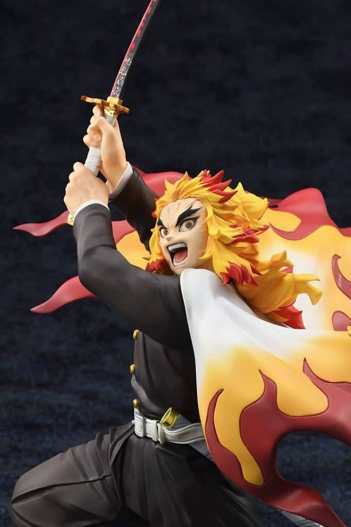 Bell Fine Figure Kyoujurou Rengoku Demon Slayer Kimetsu no Yaiba 1/8 Pre-painted PVC Figure