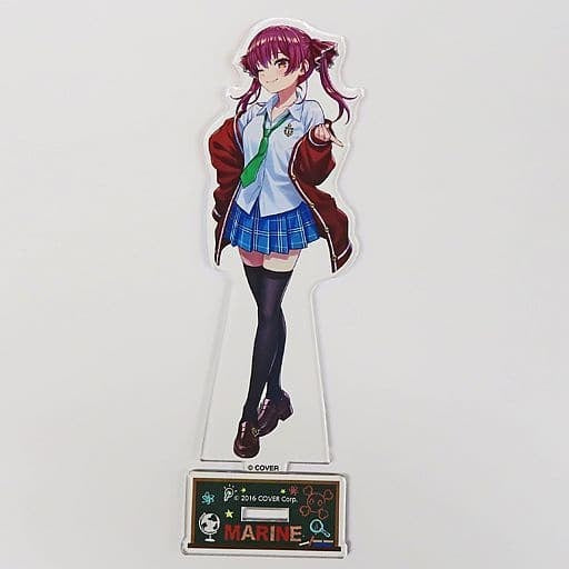 Miscellaneous Goods Houshou Marine Illustration by En Morikura Original Acrylic Stand Virtual Youtuber Hololive x FamilyMart Winter Holomart Campaign