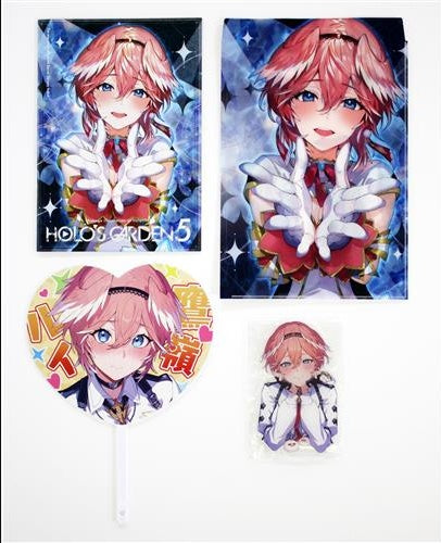 Omochiyasan Holo's Garden 5 Set HOLO S GARDEN 5 Clear File Bag Fan Acrylic Stand hololive Kage Omochiyasan Comic Market 101/Comiket 101