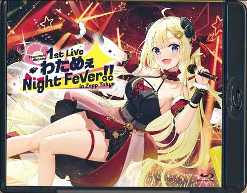 hololive Cover Tsunomaki Watame 1st Live Watame Night Fever in Zepp Tokyo Blu-ray