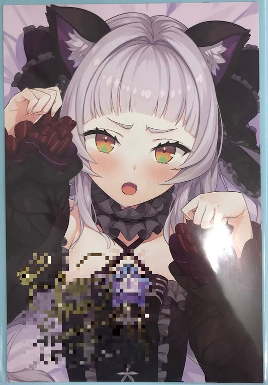 hololive hololive Birthday Anniversary 2021 Foil Stamped Copy Sign Postcard with Message Murasaki Shion