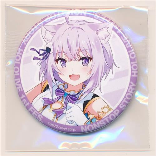hololive hololive nonstop tin badge Nekomata Okayu hololive 1st fes. nonstop story hololive 1st fes. nonstop story