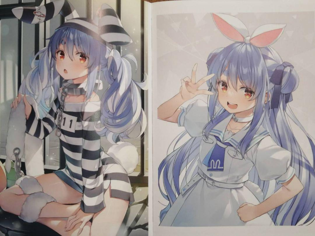 hololive Pekora Usada Design Wireframe Yuuki Hagure Illustration Collection