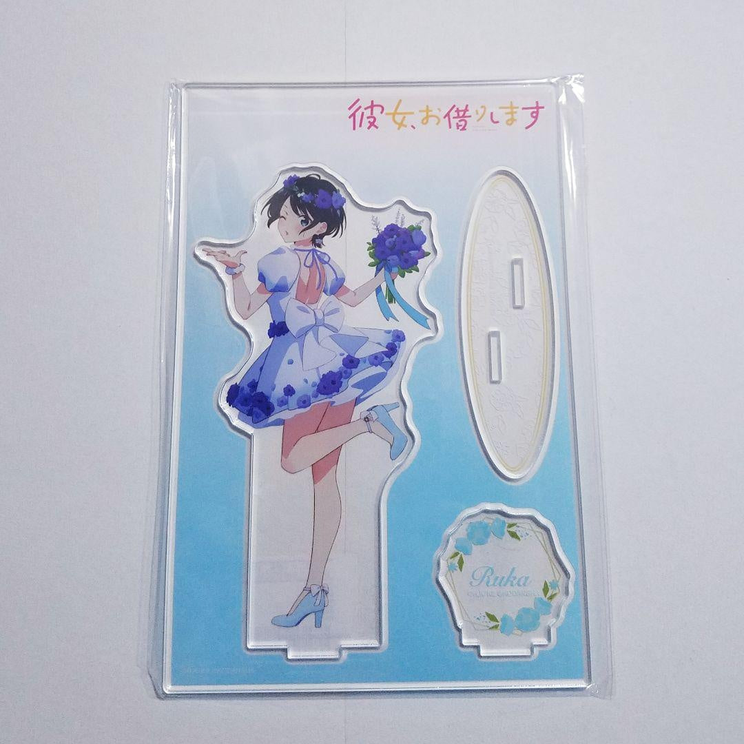 Rent-A-Girlfriend Petal Dress Big Acrylic Stand Ruka Sarashina