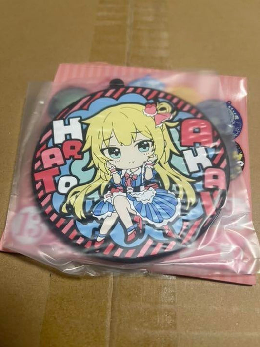 hololive Lawson Collaboration Akai Heart Rubber Coaster