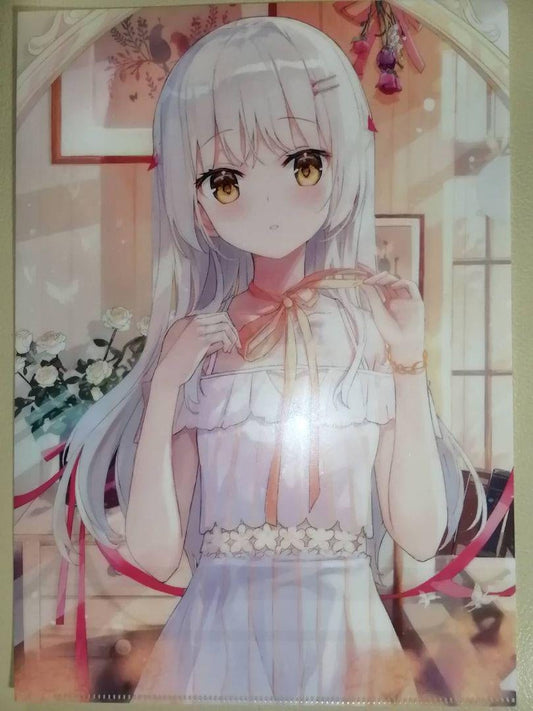 hololive Tsunomaki Cotton Designer Radial Engine Fumi Clear File