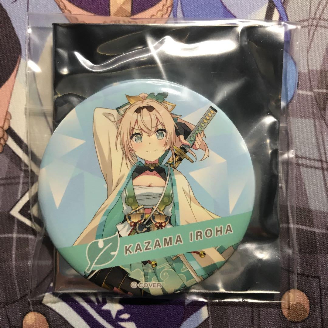 hololive EXPO Expo Can Badge Kazuma Iroha