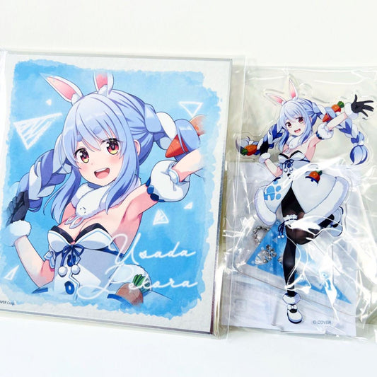 hololive Usada Pekora Acrylic Stand Mini Shikishi Hololive Expo