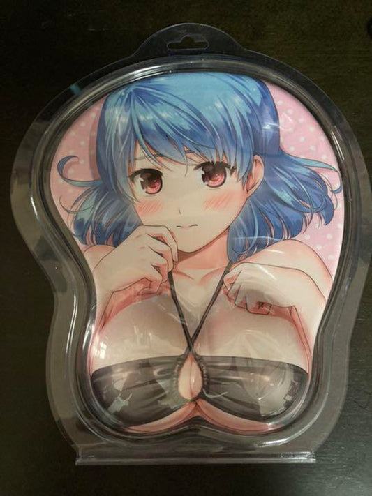 Domestic Girlfriend Final Edition Limited Boobs Oppai Mouse Pad Rui Swimsuit ver