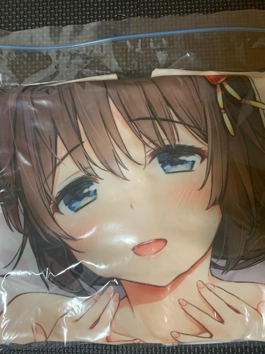 KanColle Shigure Amakuchi Shoujo (Umakuchi Shoyu) Used Genuine Dakimakura Cover Pillow Case
