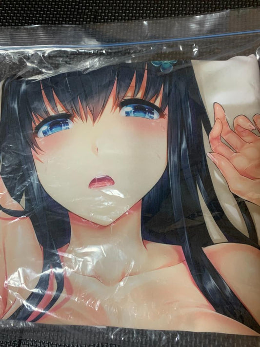 Used Genuine Dakimakura Cover Pillow Case Satsuki Narumi Japanese School Girl Zukan Hisasi
