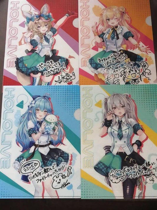 hololive Lipovitan Collaboration 5th Generation Clear File Set