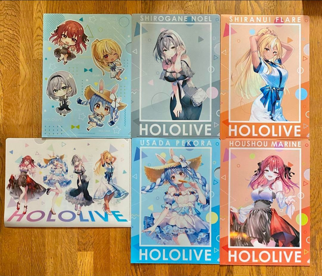 hololive GIGO limited clear file complete set