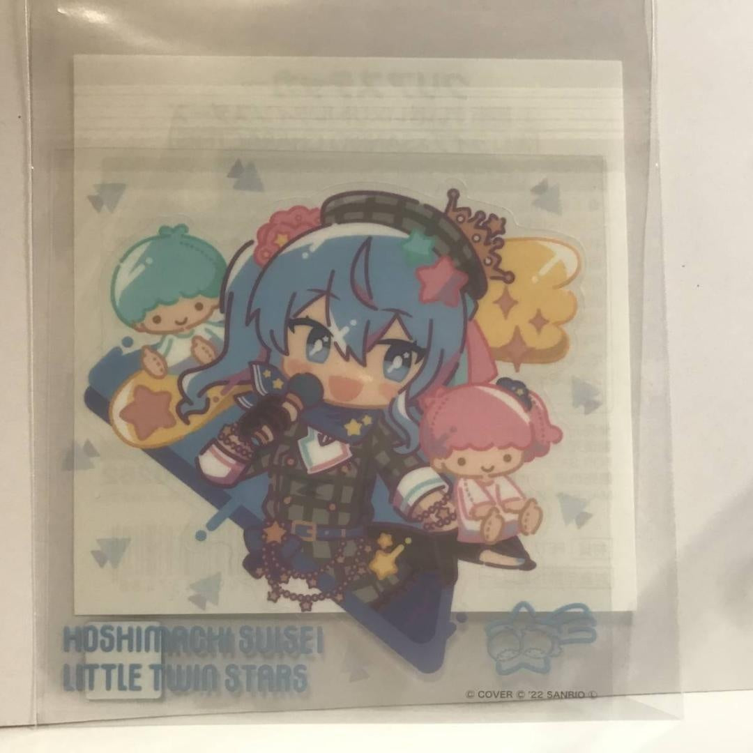 Suisei Hoshimachi Clear Sticker hololive x SANRIO