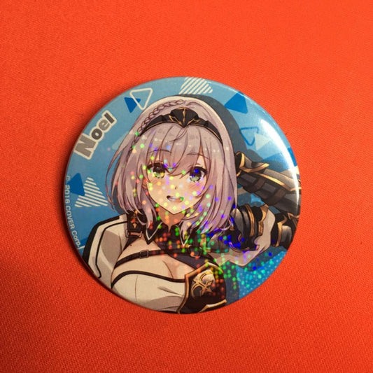 hololive Noel Shirogane Can Badge Festival Limited