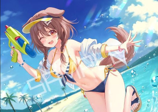 Korone Inugami Swimsuit B2 Tapestry hololive Shark Fin RUINON C100