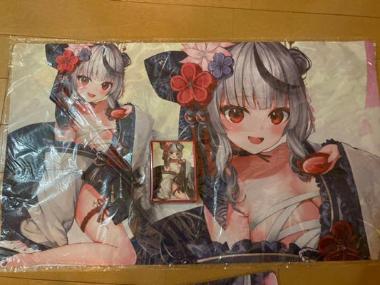 Hololive Sakamata Chloe Sleeve Playmat Set White Clover