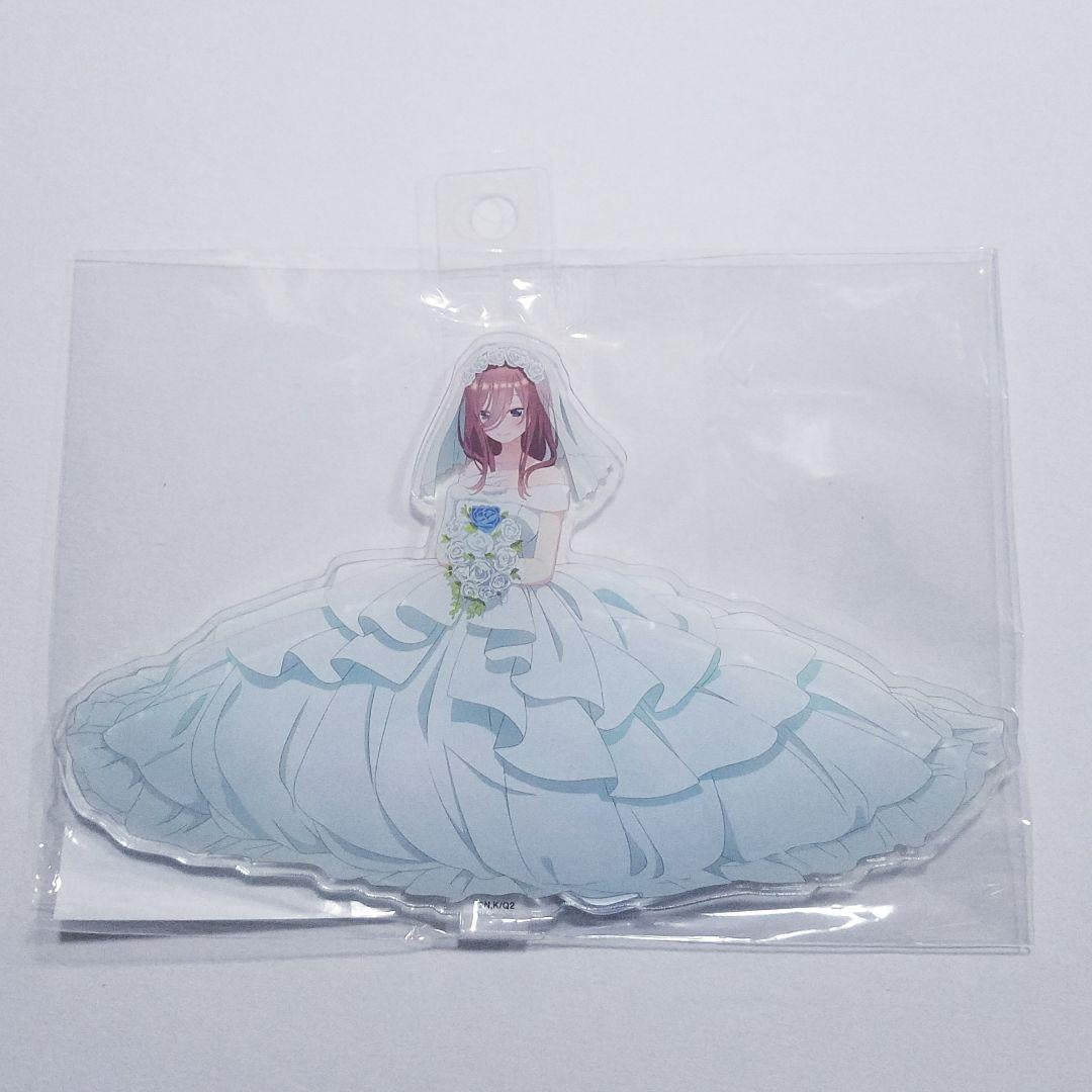 M The Quintessential Quintuplets Dress Acrylic Stand Miku