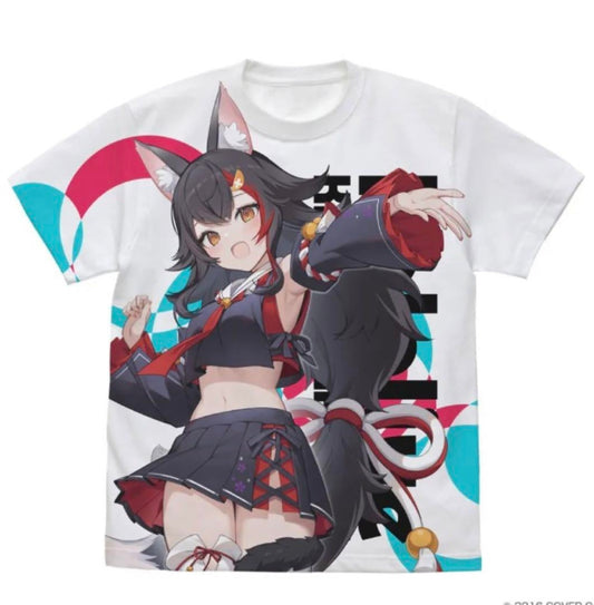 hololive Kanda Matsuri Shirt Mio Bonus Badge Acrylic Card Lottery Memorial