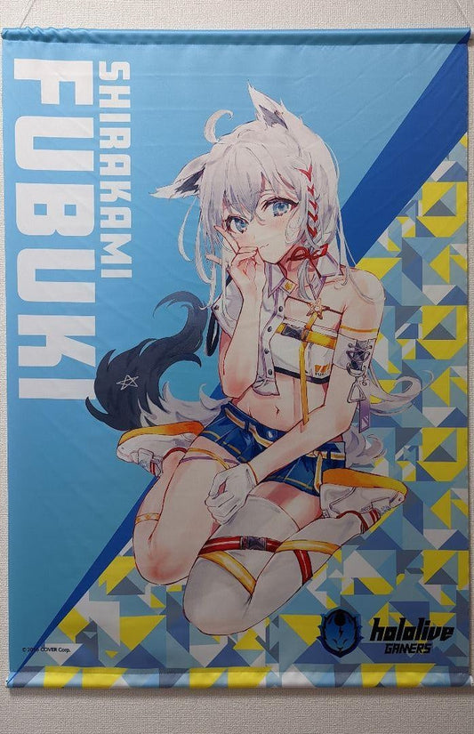 [Discount] Hololive Namco Campaign B1 Tapestry Shirakami Fubuki