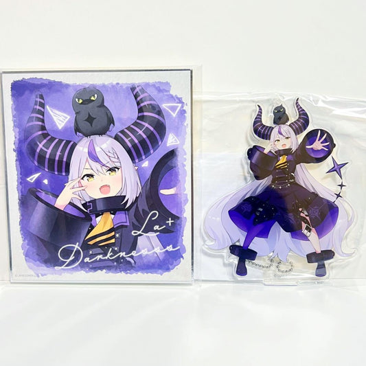 hololive Laplace Darkness Acrylic Stand Mini Shikishi Hololive Expo