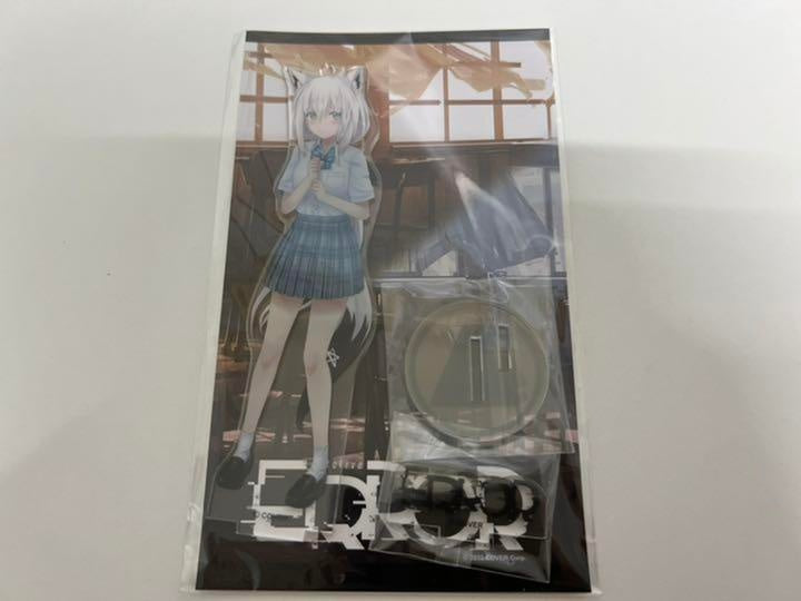 hololive ERROR Acrylic Stand Shirakami Fubuki