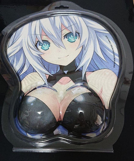 Black Heart Mouse Pad Brand New Unopened