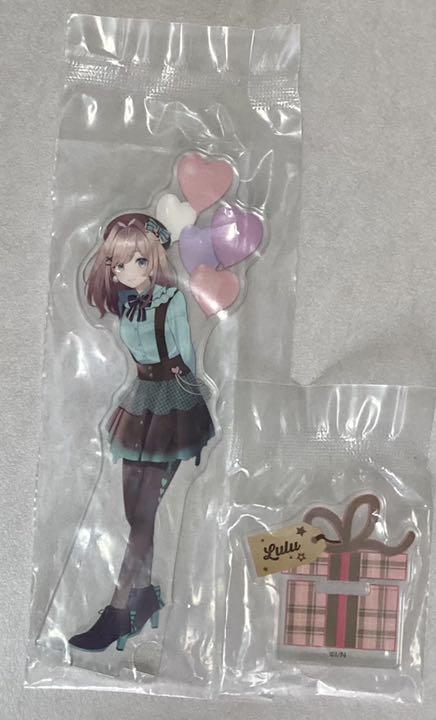 Nijisanji Valentine Family Mart Prize B Lottery Acrylic Stand Lulu Suzuhara