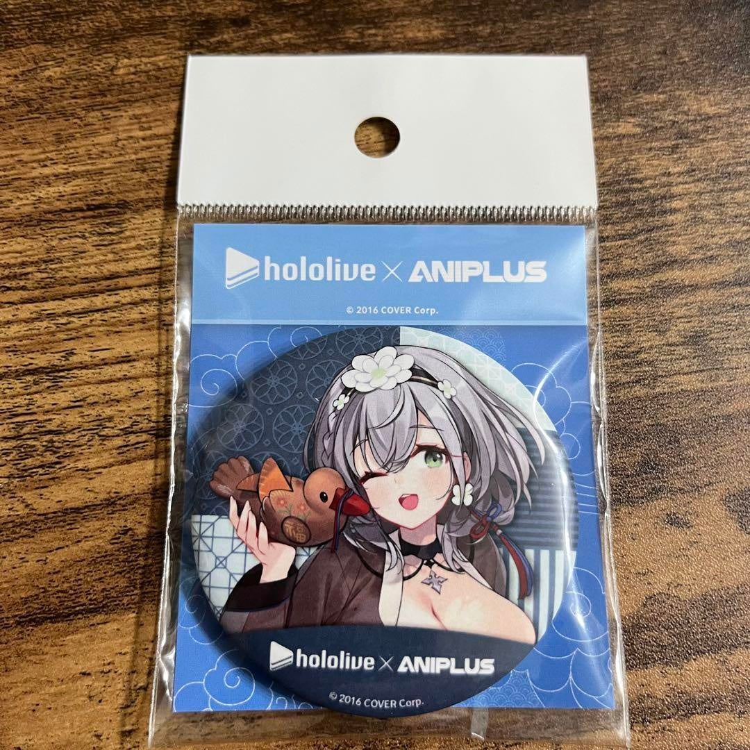 hololive ANIPLUS Limited Can Badge Shirogane Noel