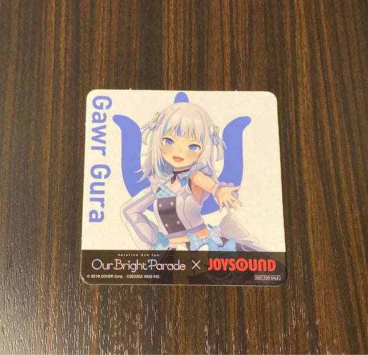 hololive Gawr Gura Coaster