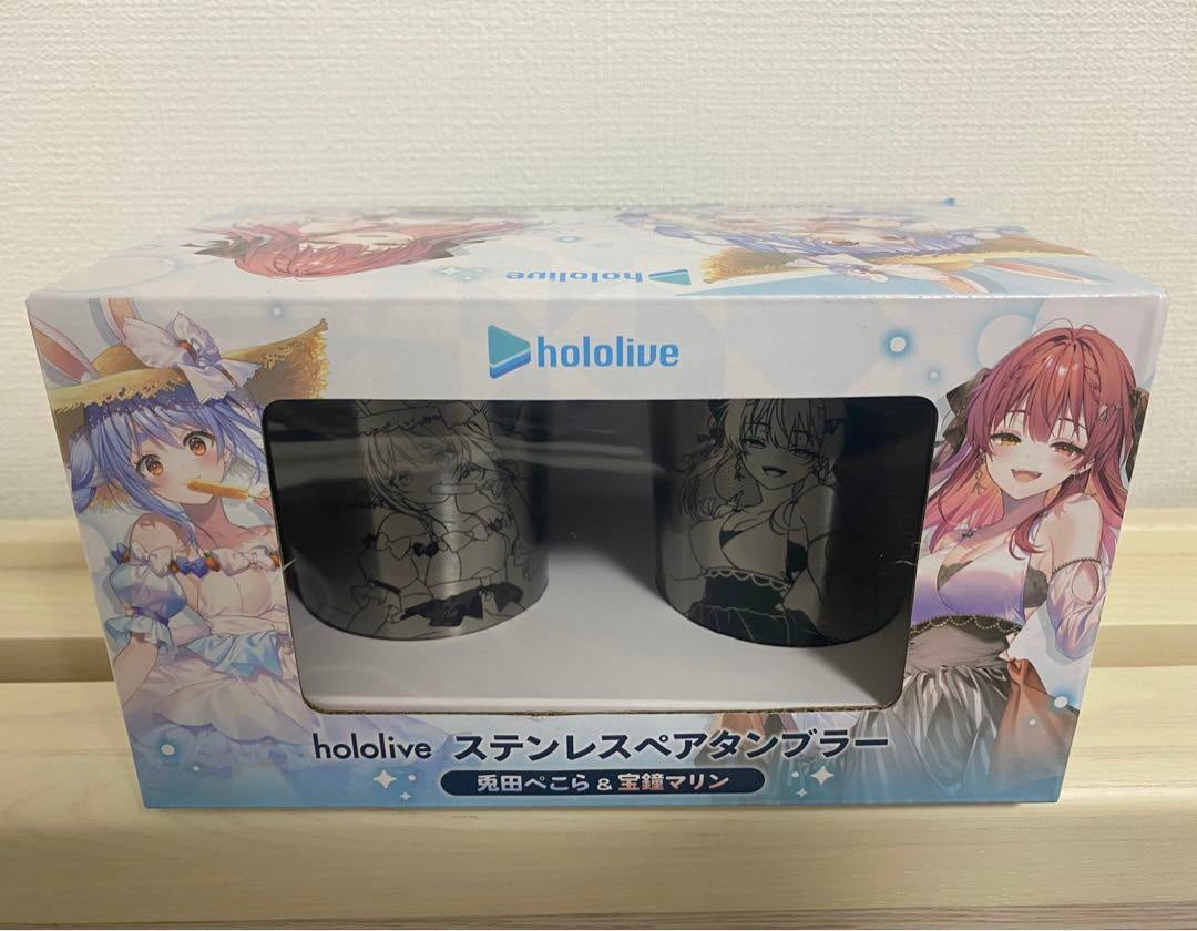 GIGO Limited hololive Pekora Usada Houshou Marine Pair Tumbler