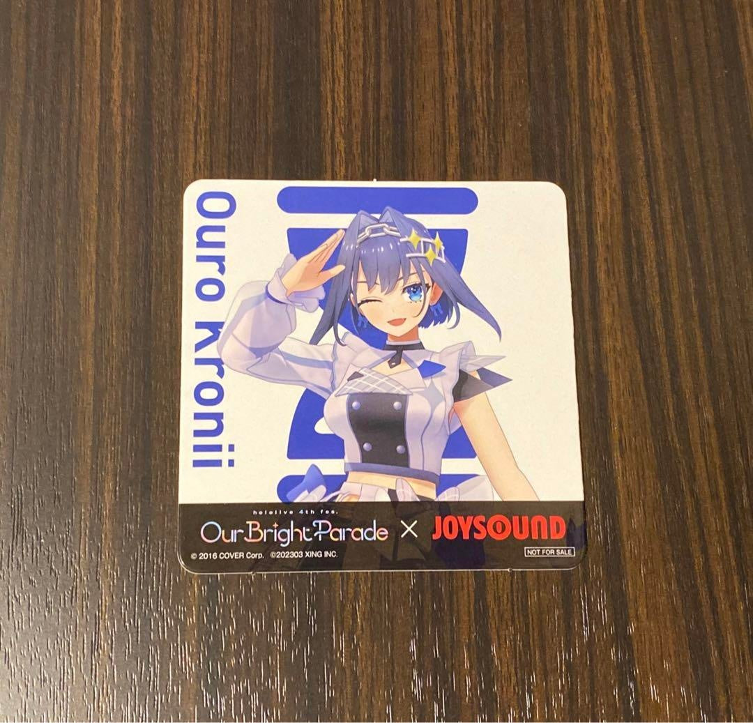 hololive Ouro Kronii coaster