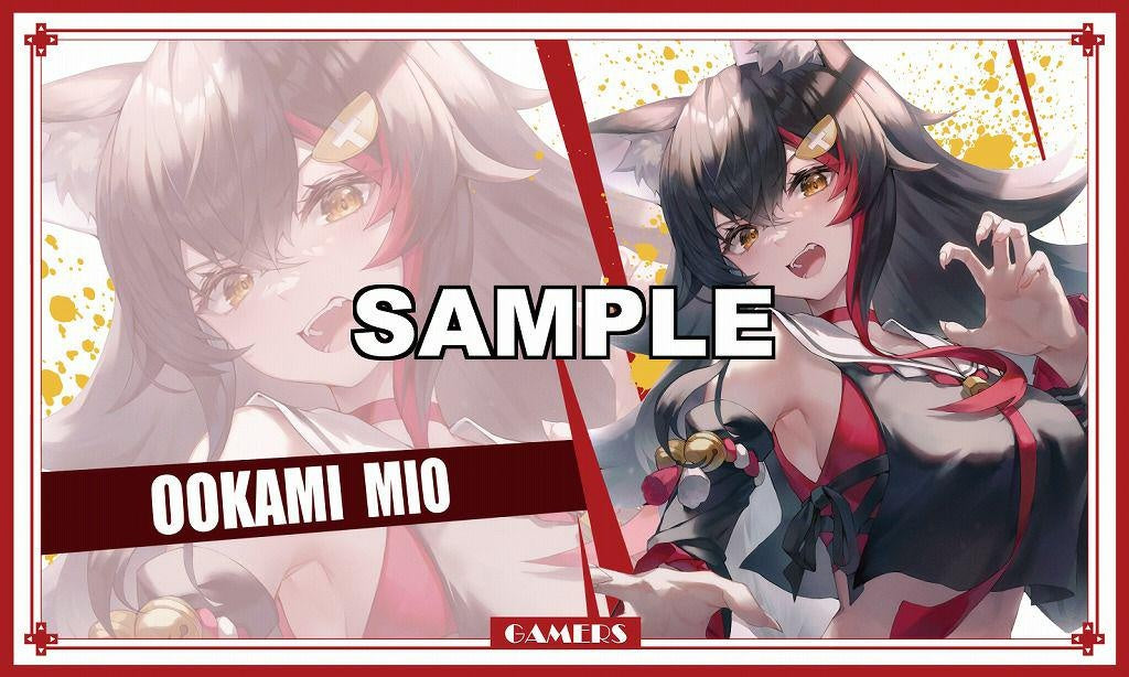 [hololive] Mio Okami Sleeve Playmat Set