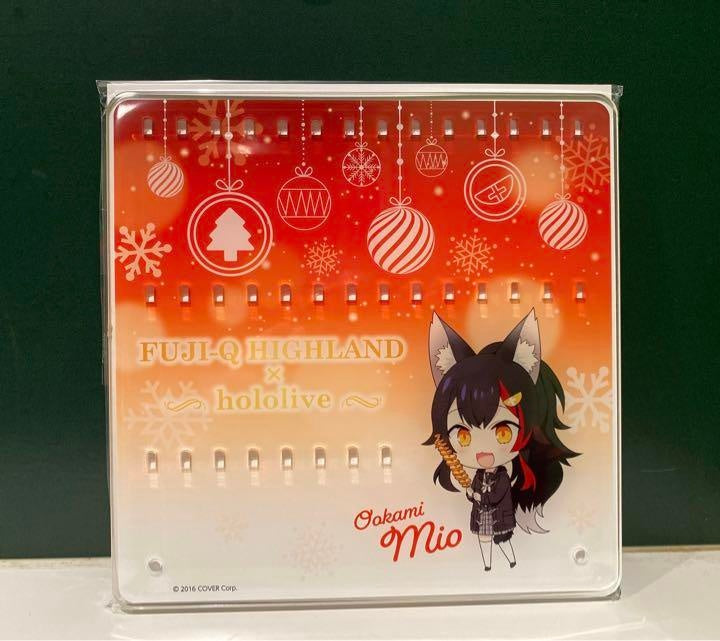 hololive Mio Okami Acrylic Decoration Board Fujikyu