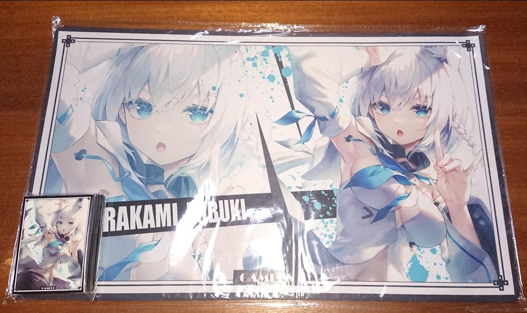 [hololive] Shirakami Fubuki Sleeve Playmat Set