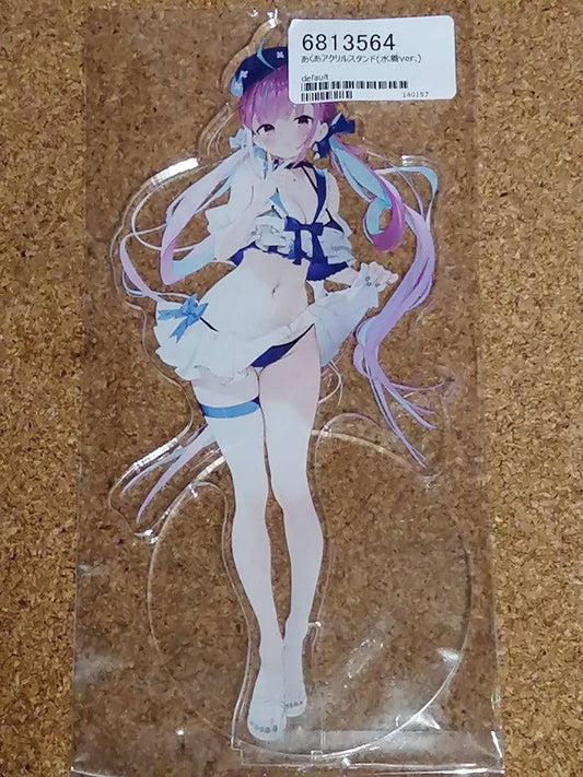 hololive Minato Aqua Macaron Emperor Gaou Swimsuit Acrylic Stand