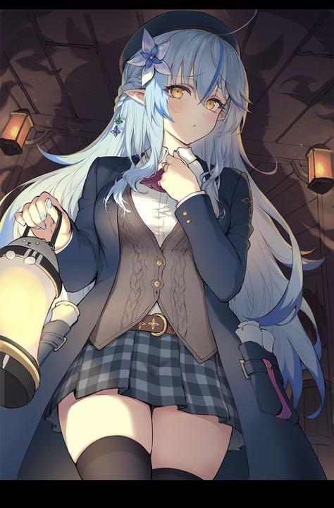 Hololive Halloween Yukihana Lamy B2 Tapestry