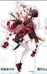 hololive Super Expo Nakiri Ayame acrylic key chain