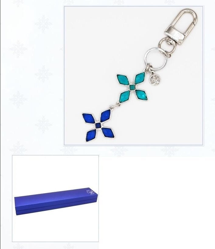 Lamy Yukihana Snowflake Keychain hololive