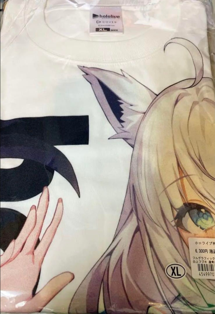 hololive Kanda Festival Shirt Fubuki Bonus Badge Acrylic Card Commemorative Lottery