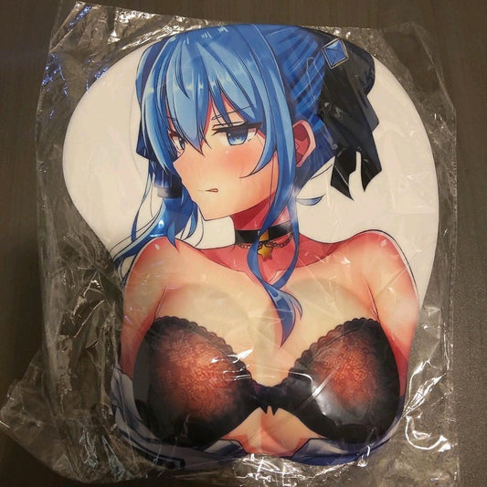 Hoshimachi Suisei Boobs Oppai Mouse Pad hololive