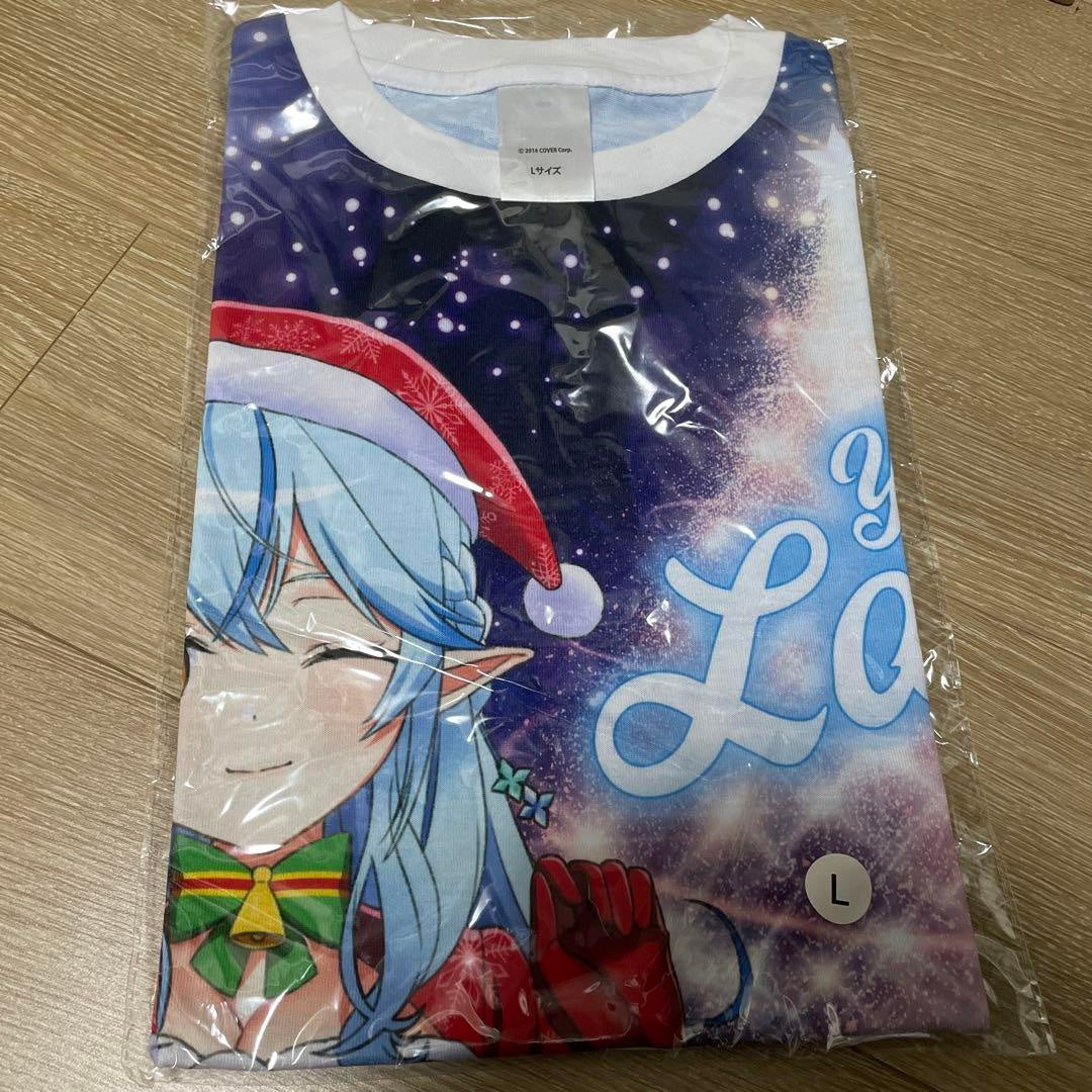 hololive Lamy Yukihana Full Graphic T-shirt Sky Tree Collaboration
