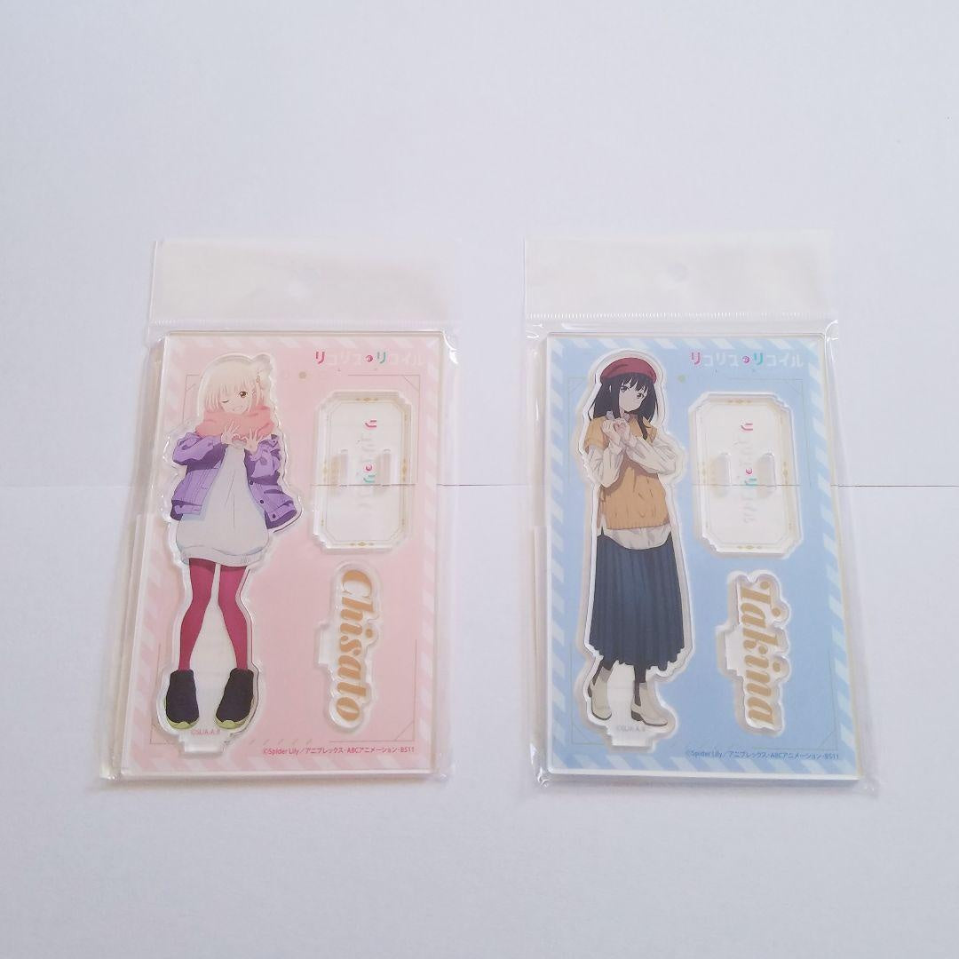 Lycorice Recoil TSUTAYA Acrylic Stand All Types Set